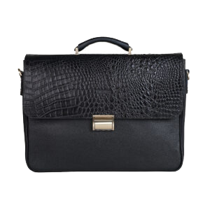 کیف اداری مردانه چرم طبیعی مدل اورهان