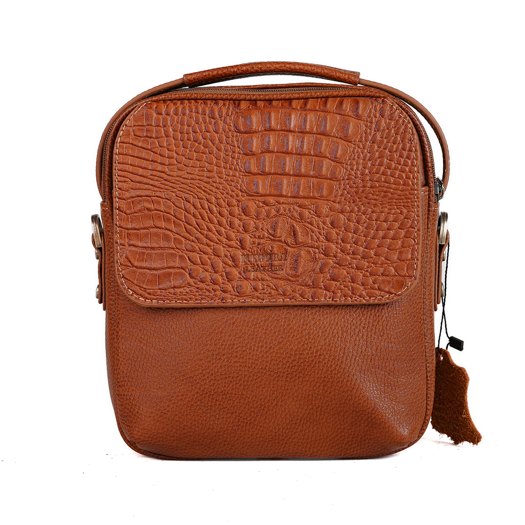 کیف دوشی مردانه اسپرت چرم طبیعی مدل کیاهو