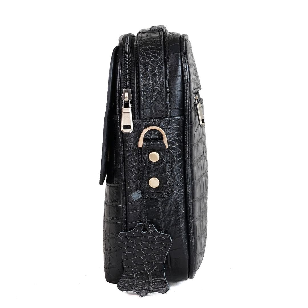 کیف دوشی مردانه اسپرت چرم طبیعی مدل کیاهو